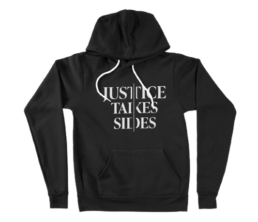 Justice Takes Sides Hoodie (Black)